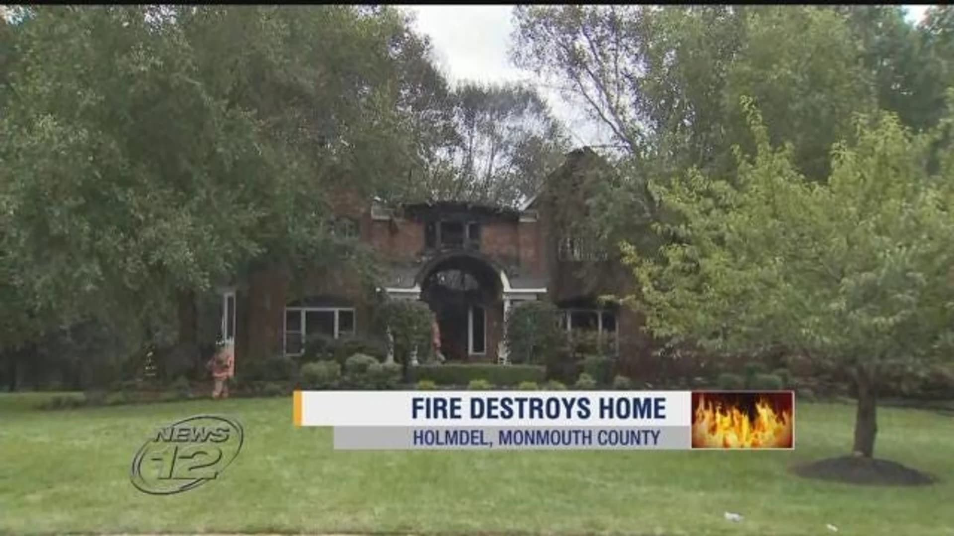 2 firefighters injured in fire that gutted Holmdel home