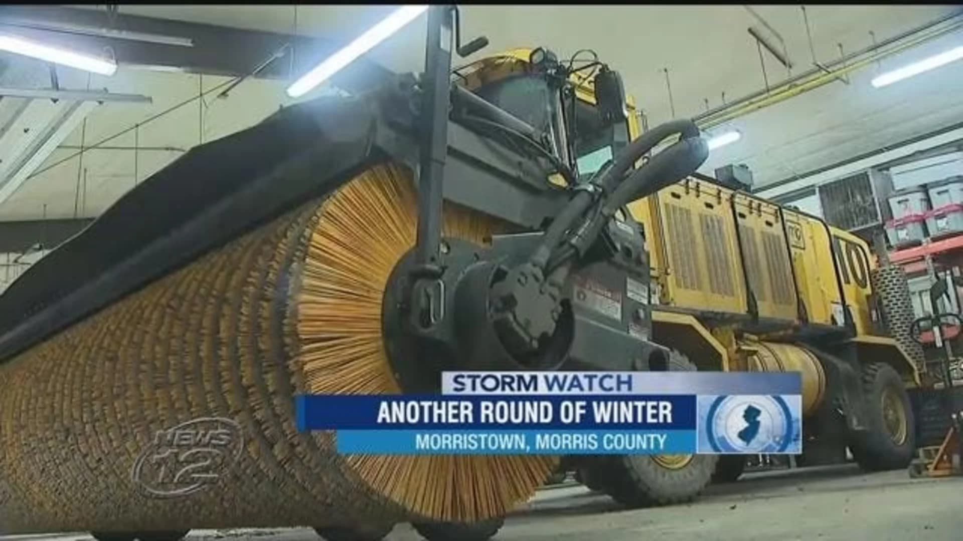 Snow removal crews get down to business in Morristown