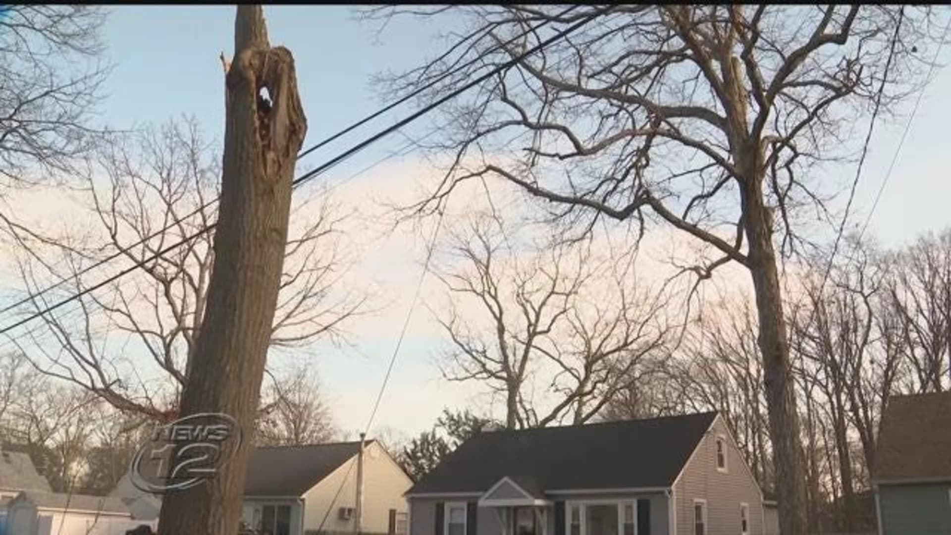 Thousands remain without power following Monday’s strong winds