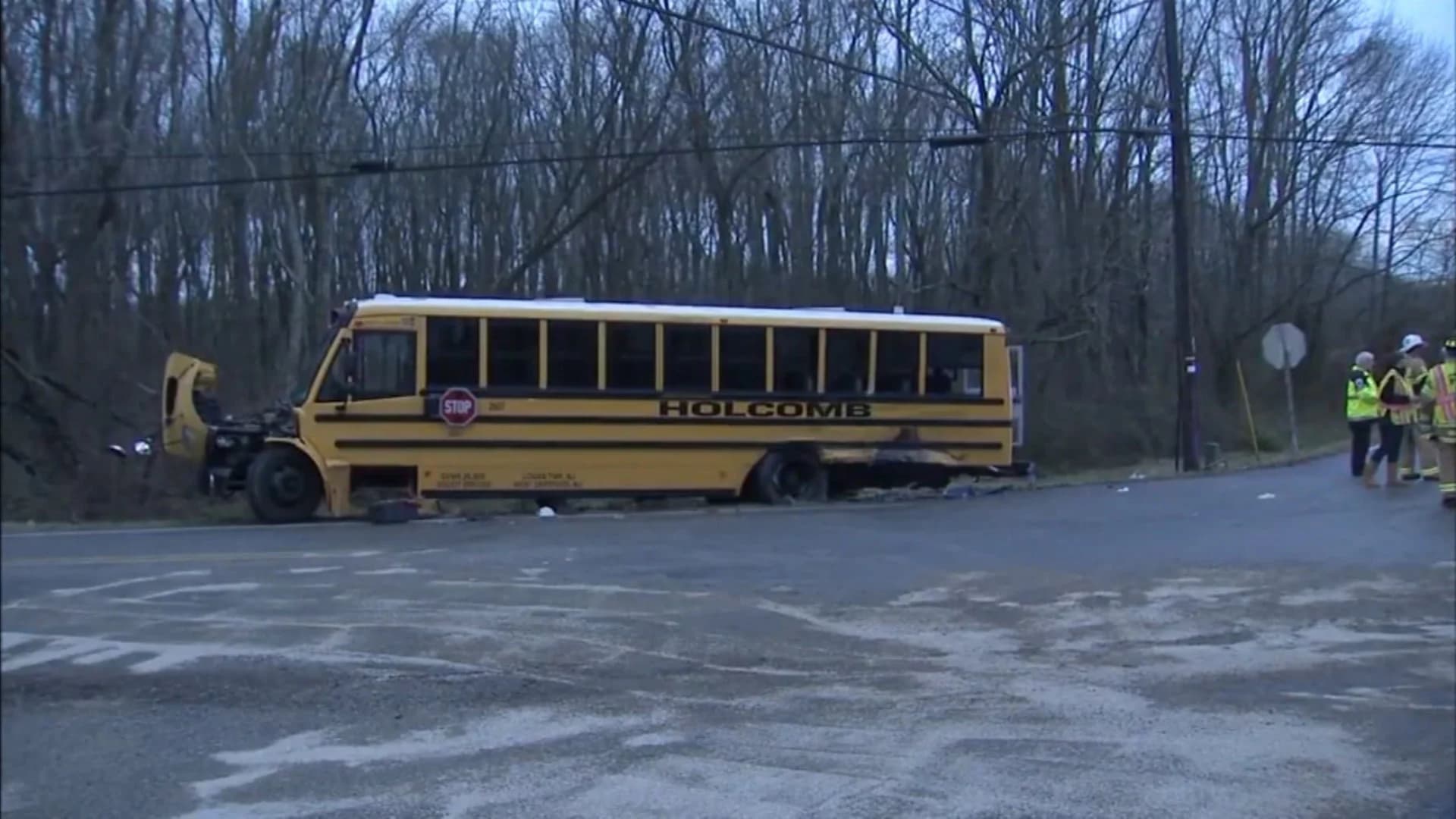 New Jersey school bus driver to face citations in crash that injured 14