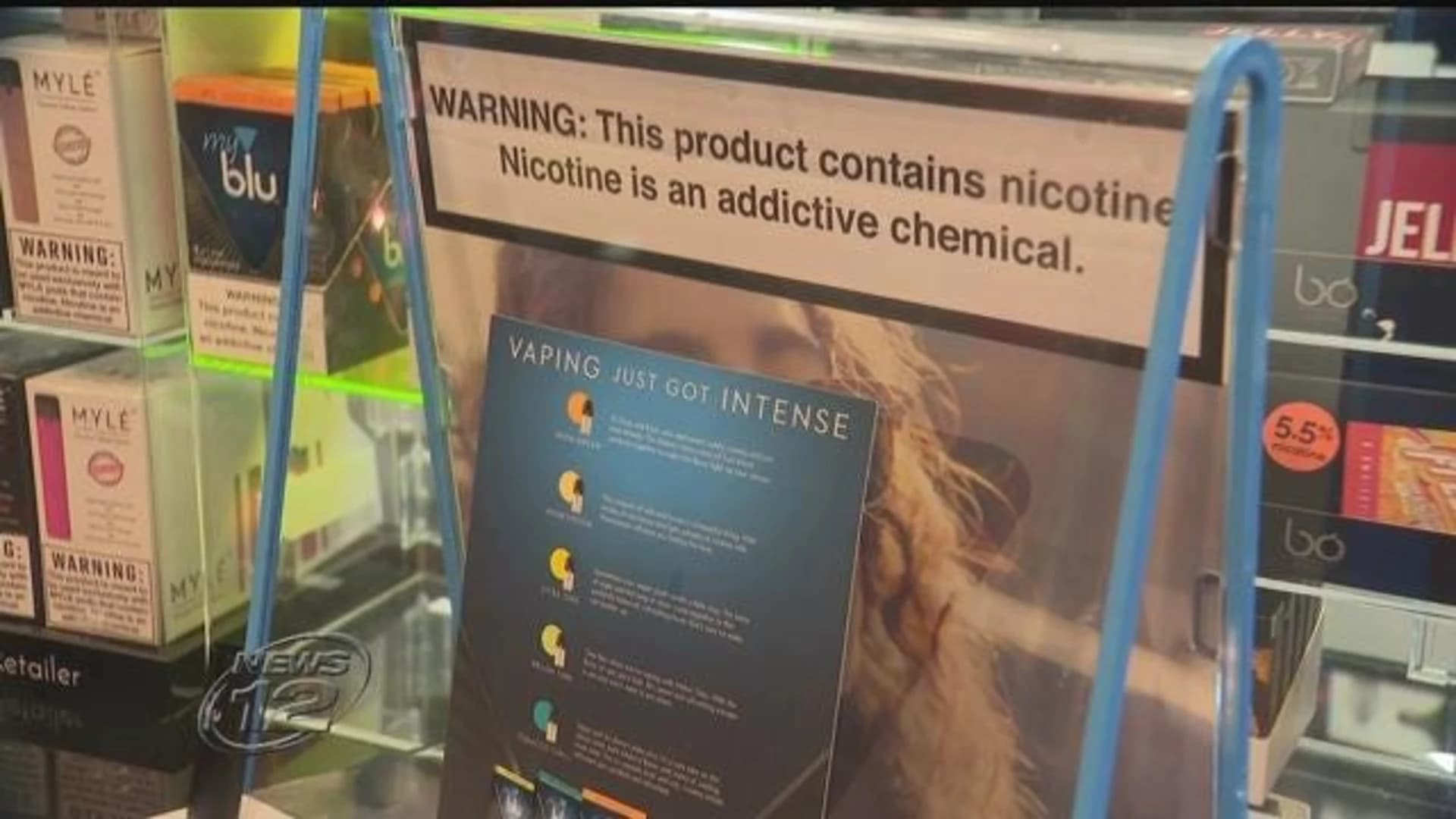 NJ lawmaker introduces bill to prevent use of e-cigs among teens