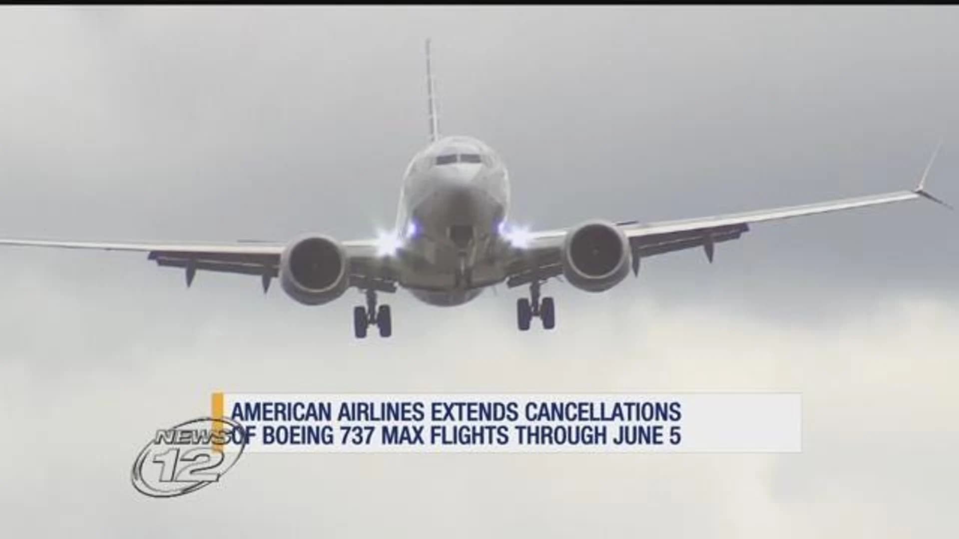 American Airlines extends Max-caused cancellations to June 5