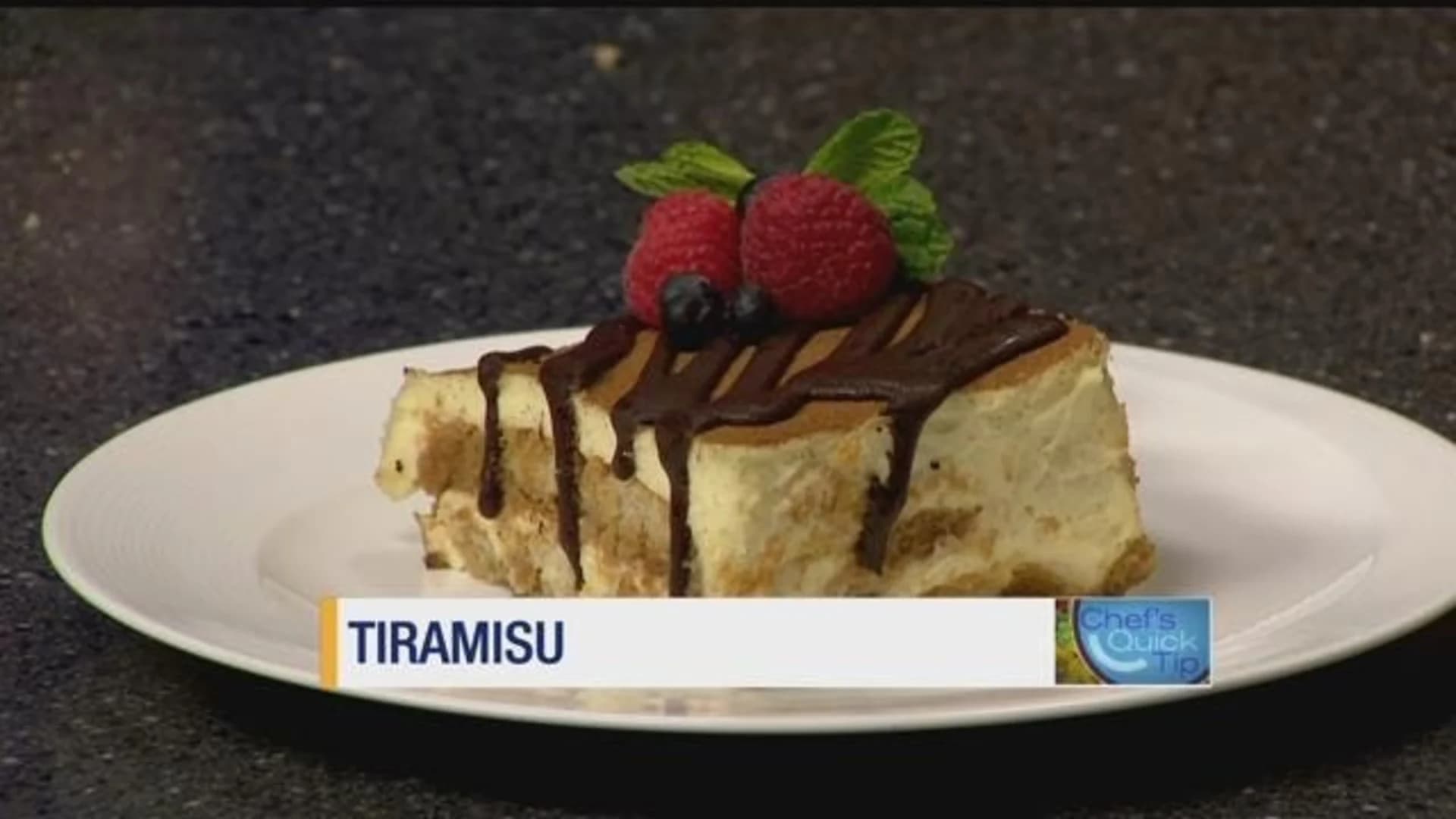 Chef's Quick Tip: Tiramisu