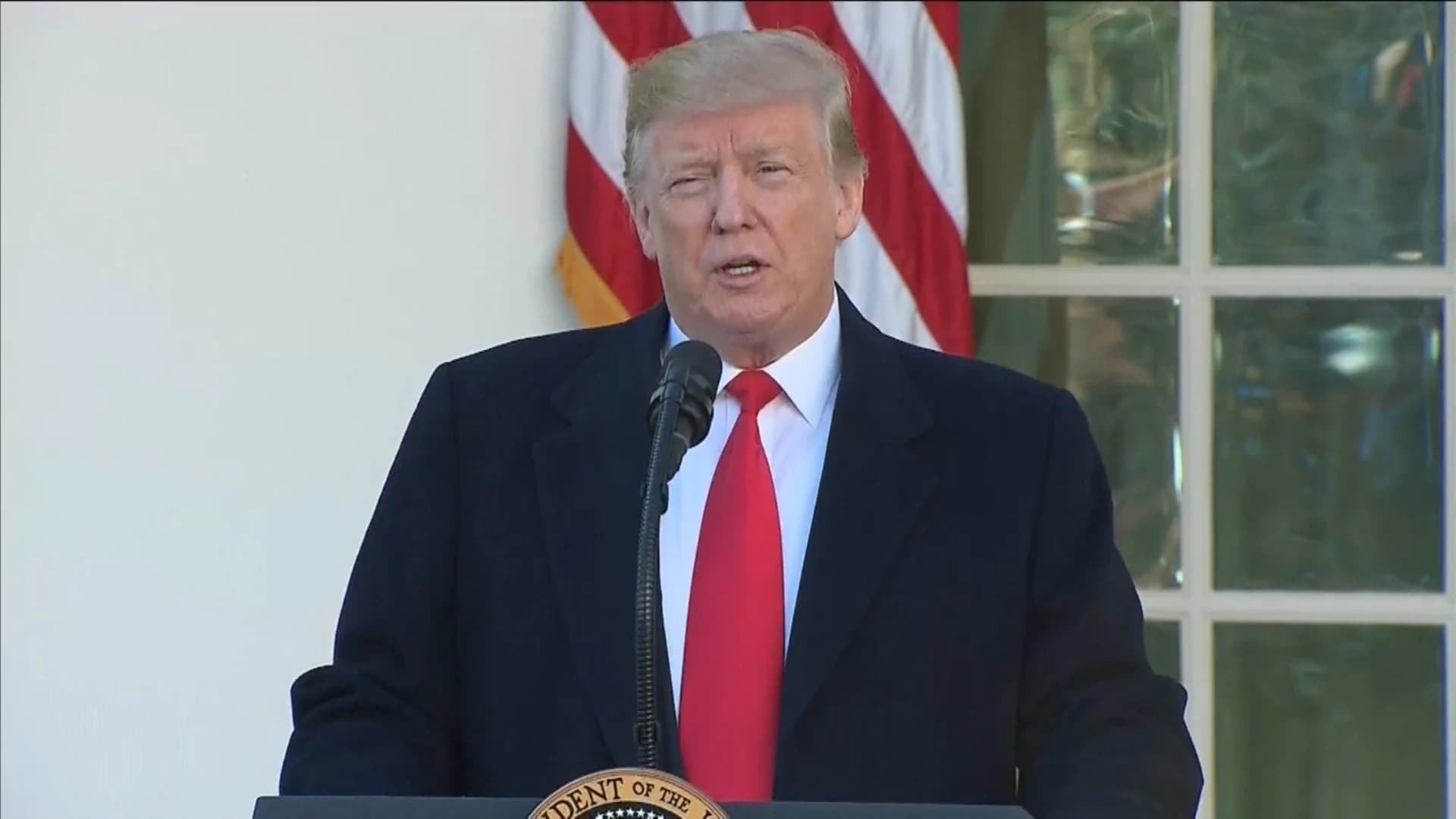 President Trump makes border security announcement - Live Coverage