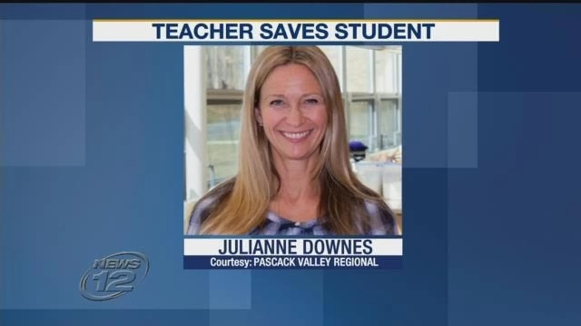 Quick-thinking teacher saves choking student