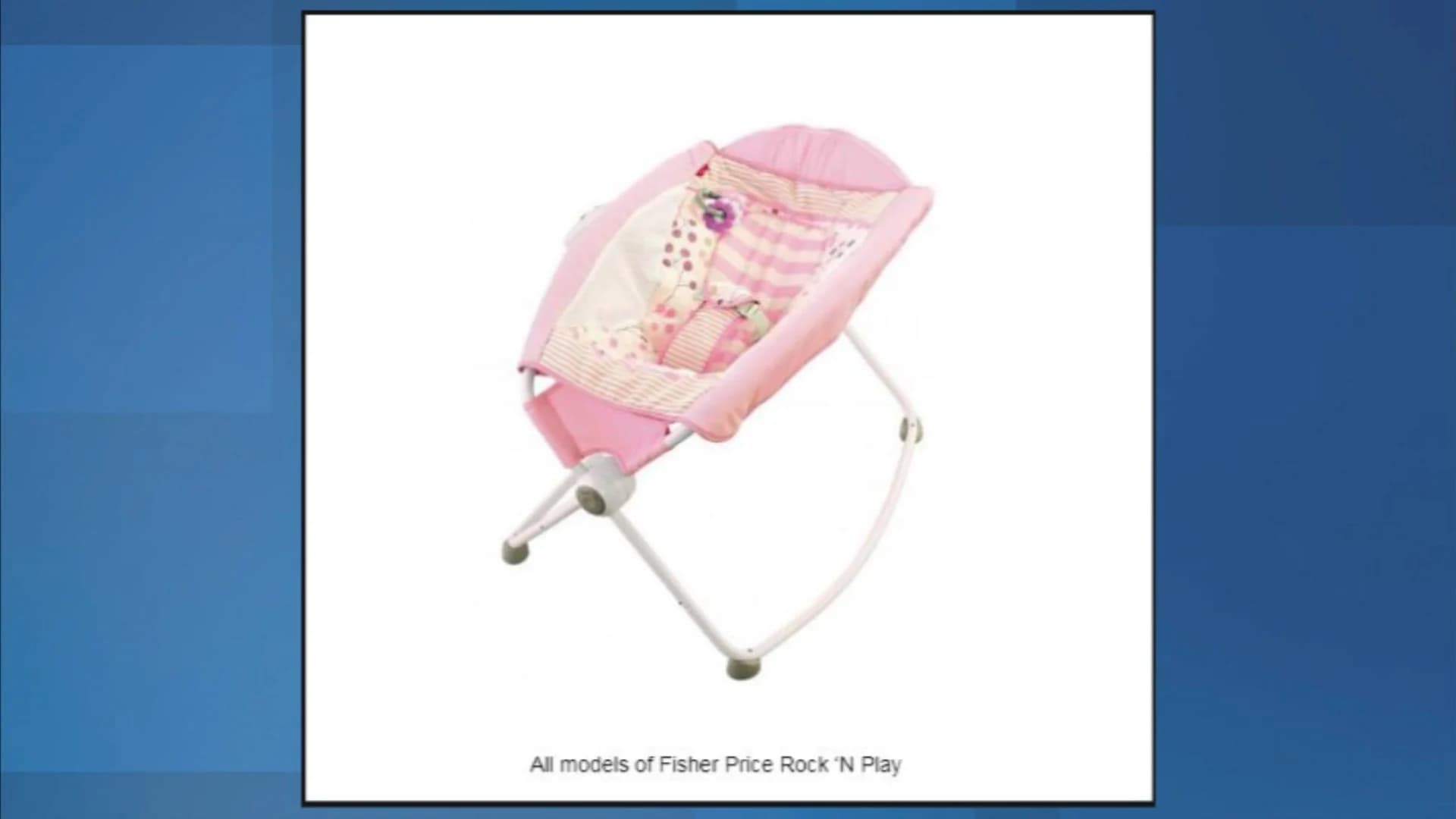 Officials issue warning on Fisher-Price baby rocker amid reports of deaths