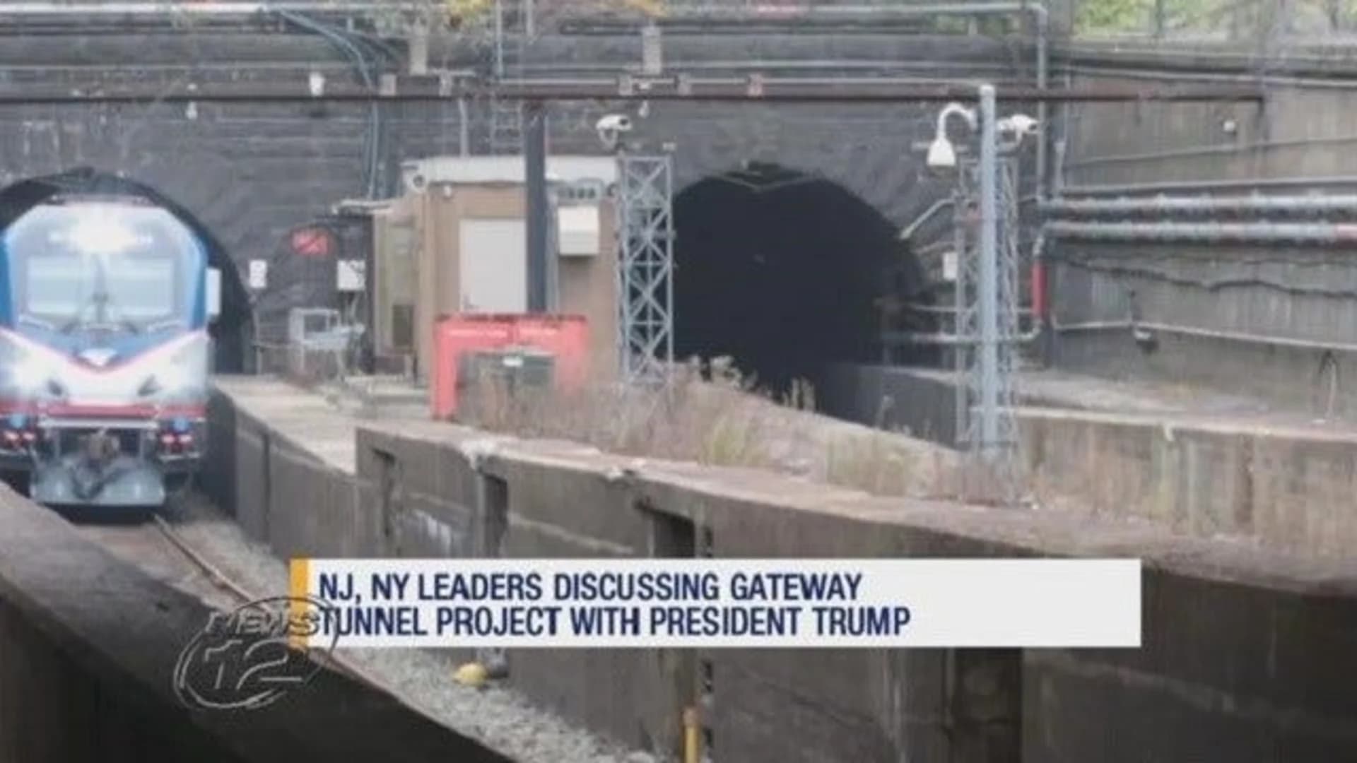 New Jersey-New York leaders talk Hudson tunnel with Trump