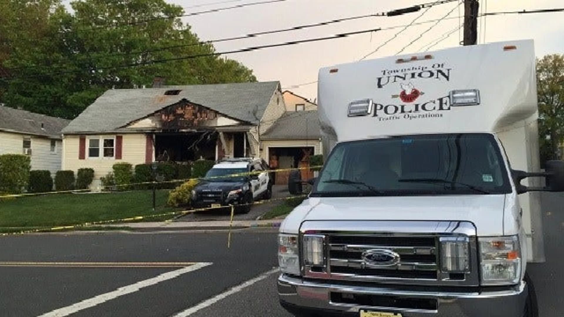 Union County Prosecutor: Son stabbed man found dead in burning home