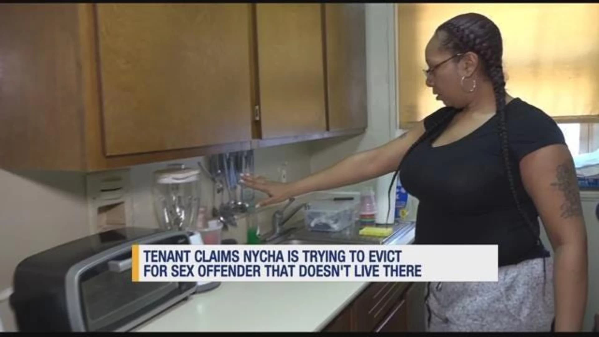 NYCHA tenant facing eviction for housing ‘sex offender’ says she’s never met him