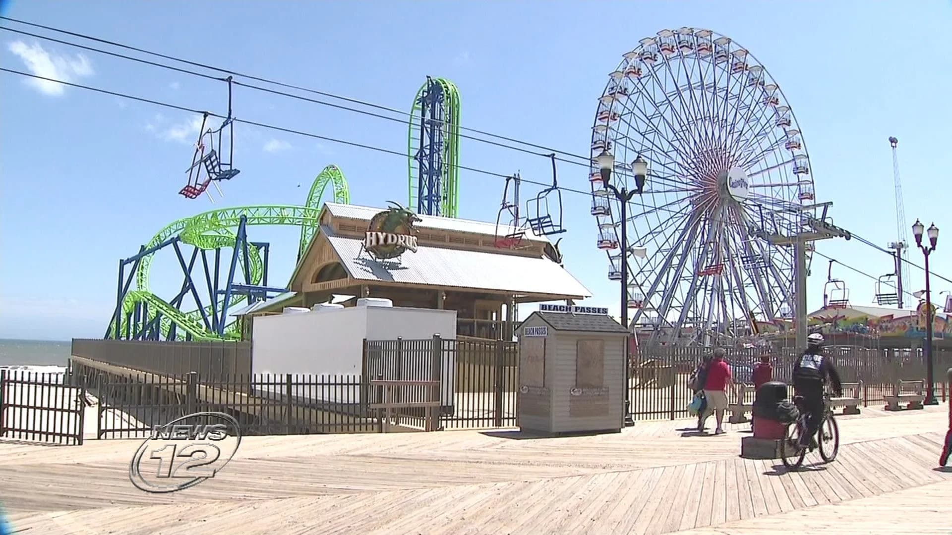 New rollercoaster revitalizes once storm-battered Seaside Heights