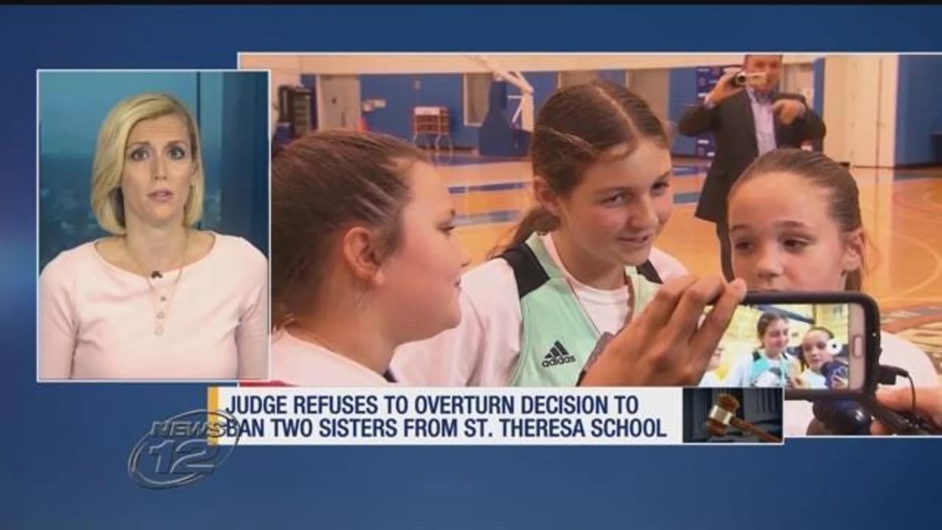 Judge refuses to overturn decision to ban 2 sisters from St. Theresa School