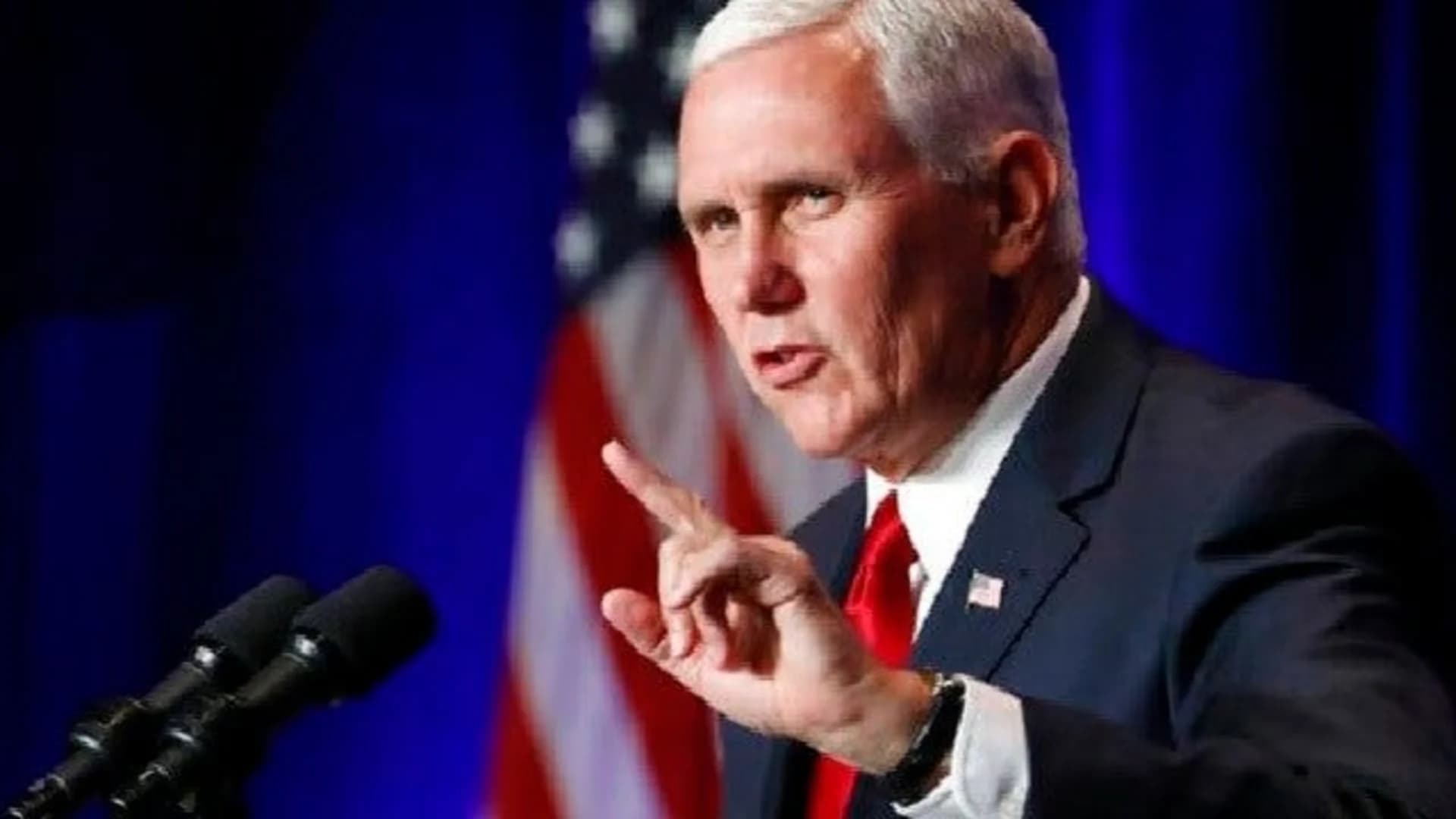 Pence: Story on possible 2020 presidential run 'disgraceful'