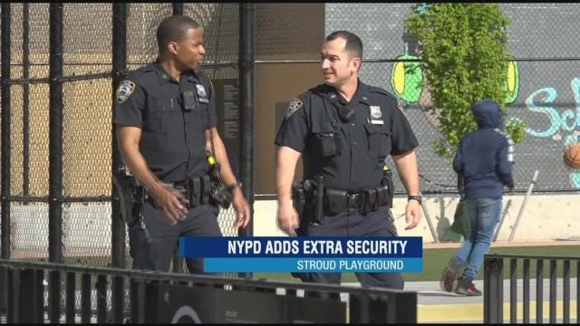 Police beef up security around Crown Heights playground