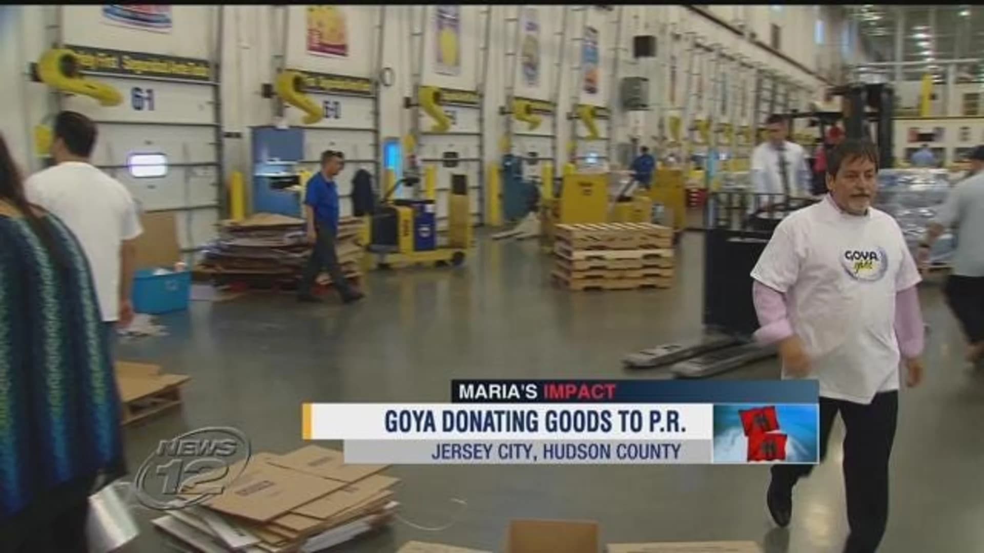Relief effort for Puerto Rico underway at Goya headquarters