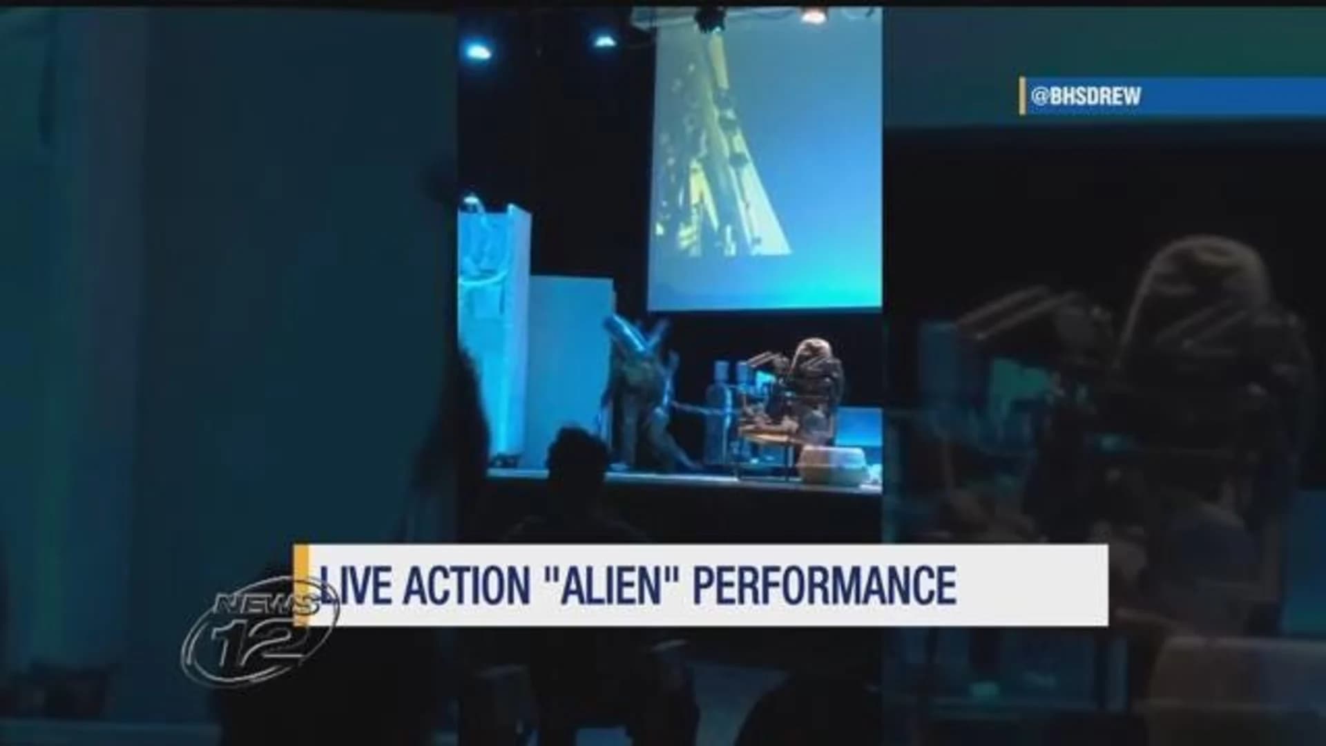 North Bergen High School pulls off performance of 'Alien'
