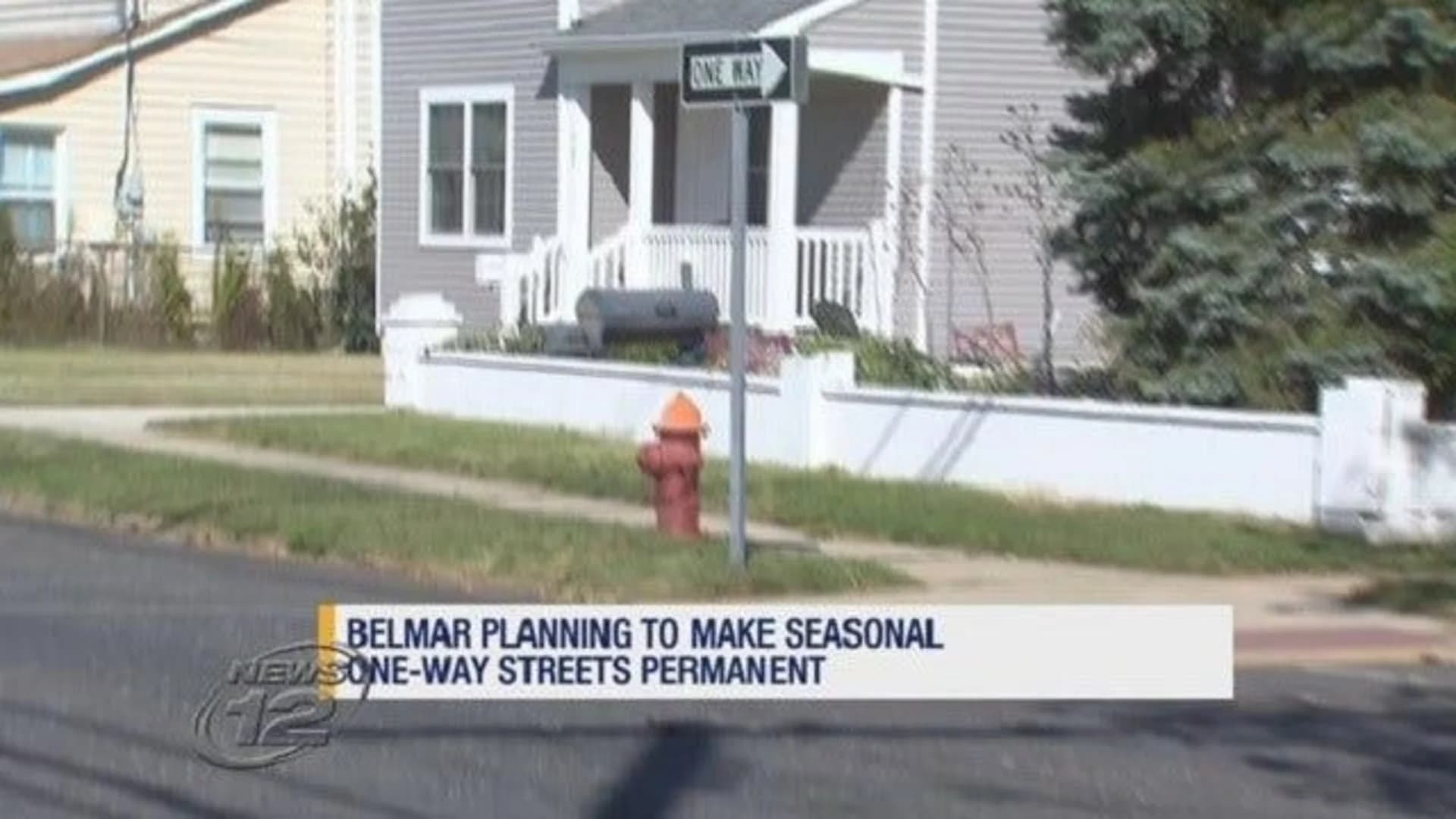 Belmar to keep one-way streets year round