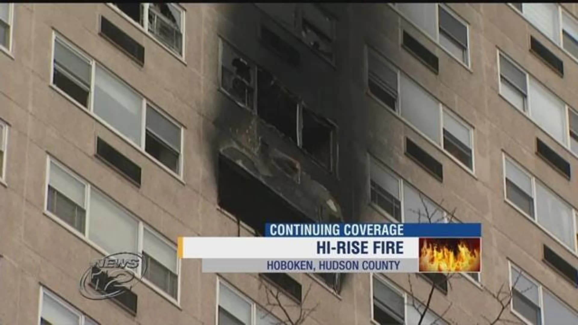 High-rise fire prompts large response in Hoboken