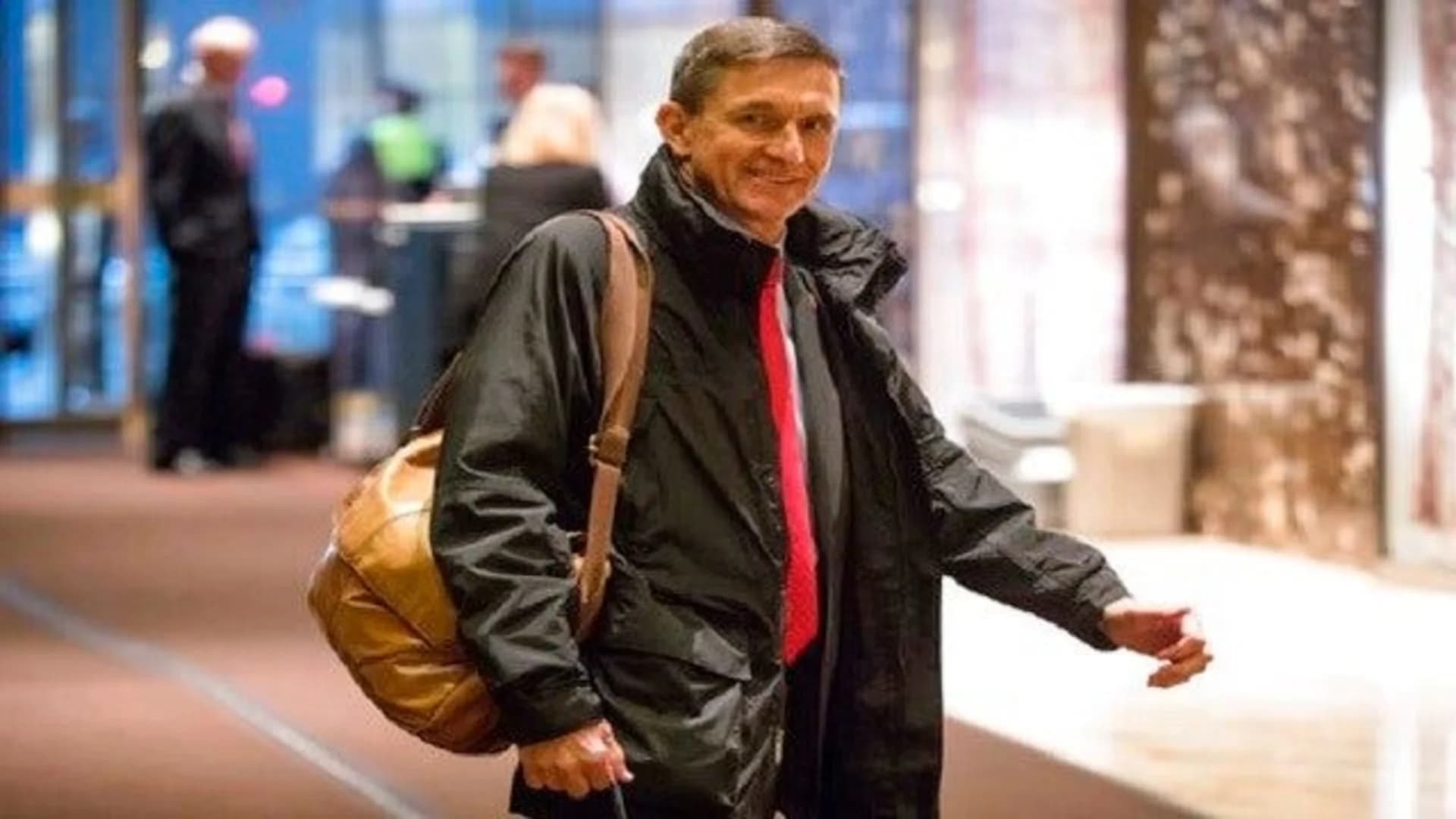 Top Dems say Flynn left Mideast trip off security clearance