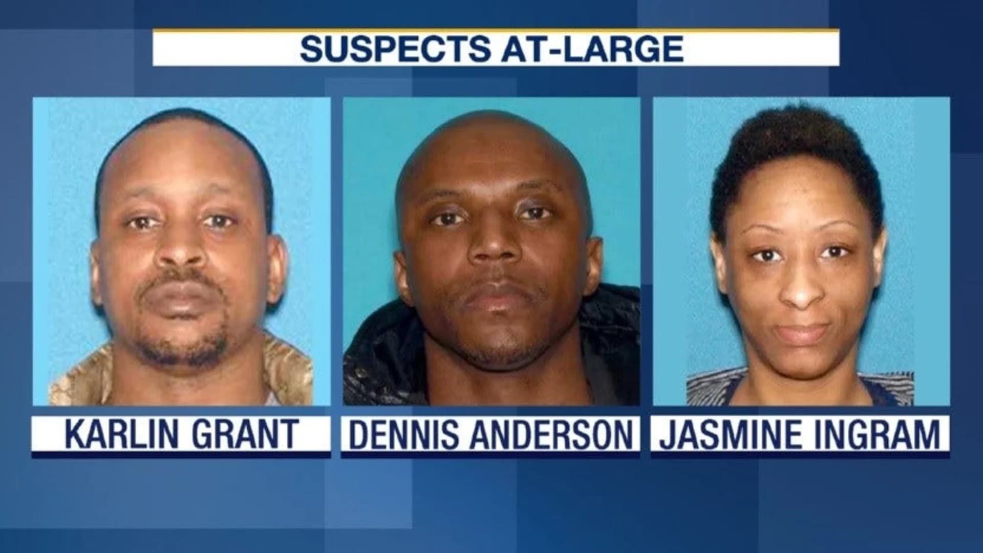 Officials: $500,000 in drugs, guns found during search warrants; suspects remain on run
