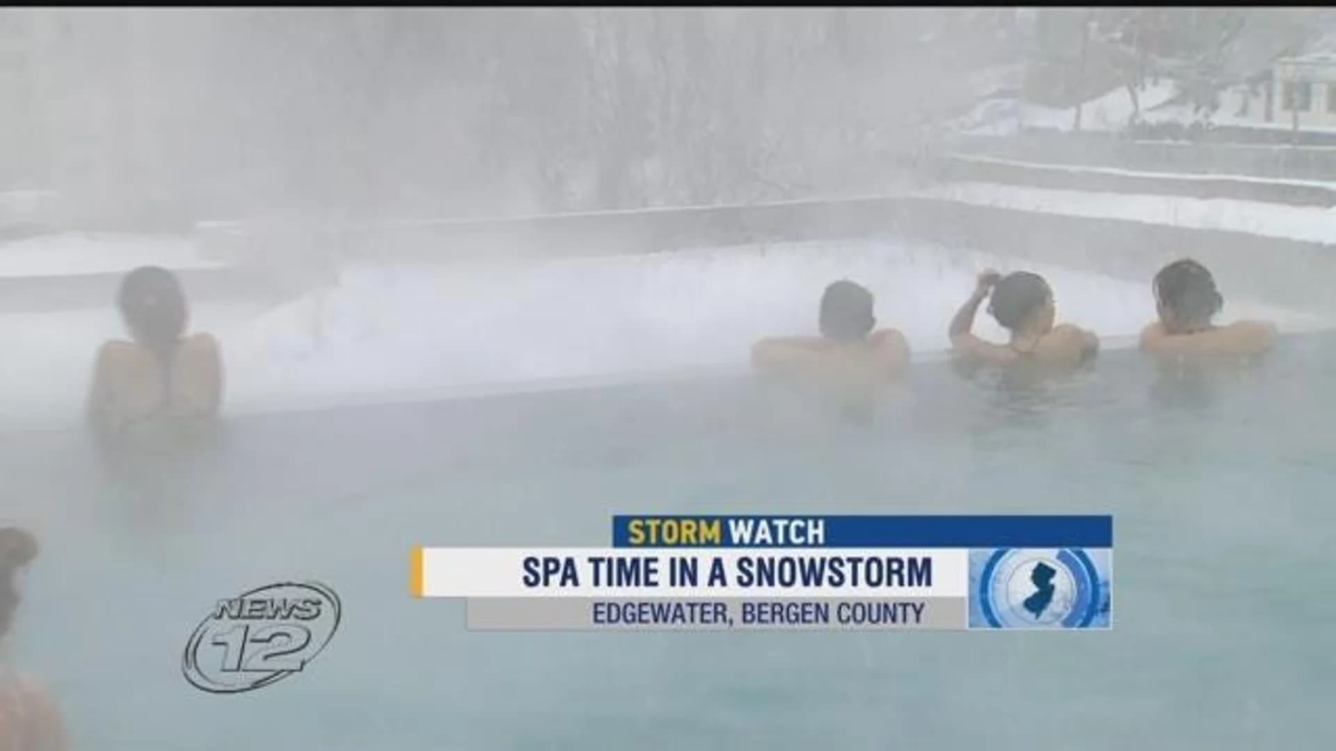 Fed up with snow, some NJ residents pamper themselves