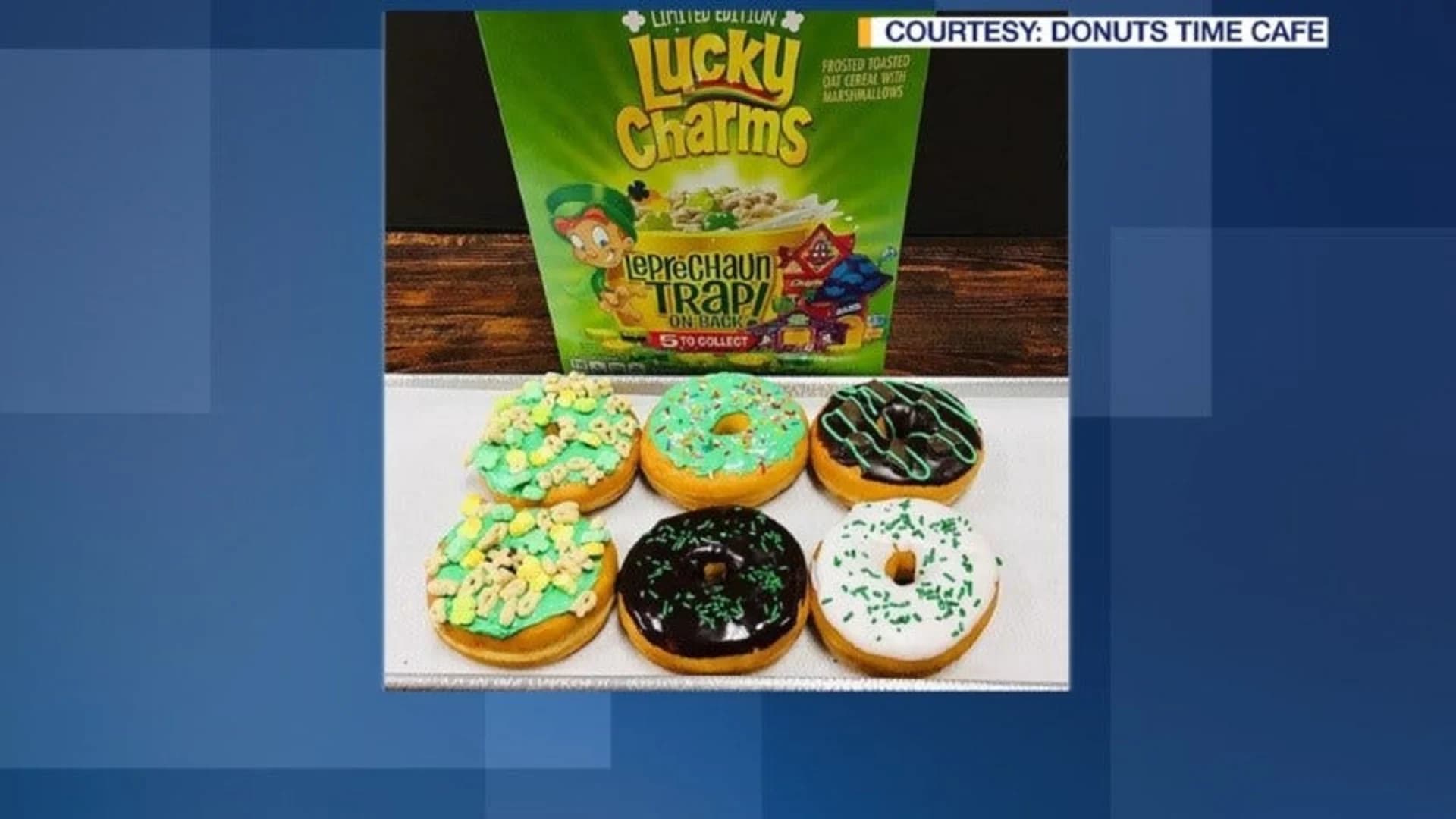 Feeling the luck of the Irish? – Special Lucky Charms doughnuts coming to NJ shop