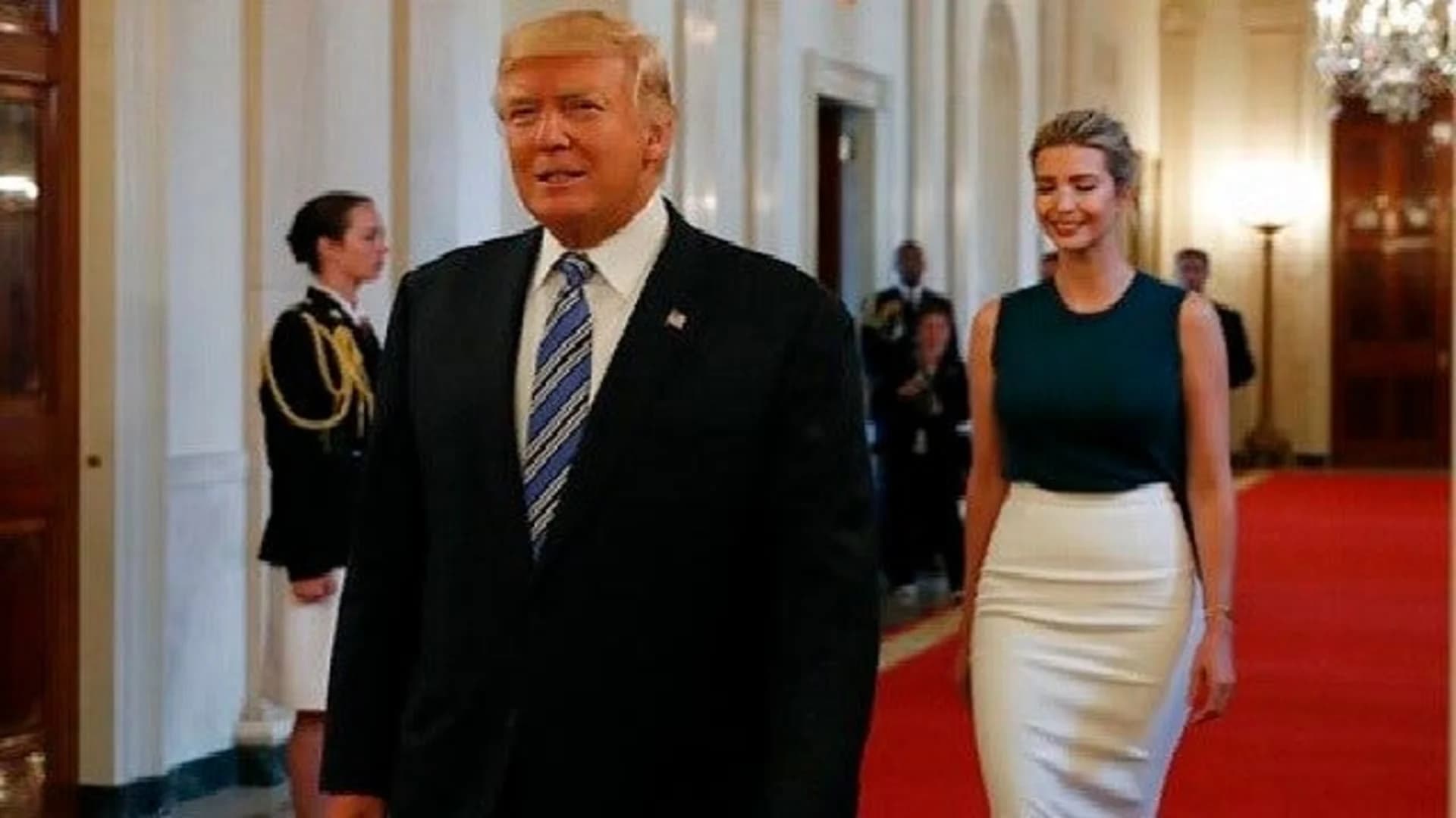 Trump denies he called White House a 'dump'