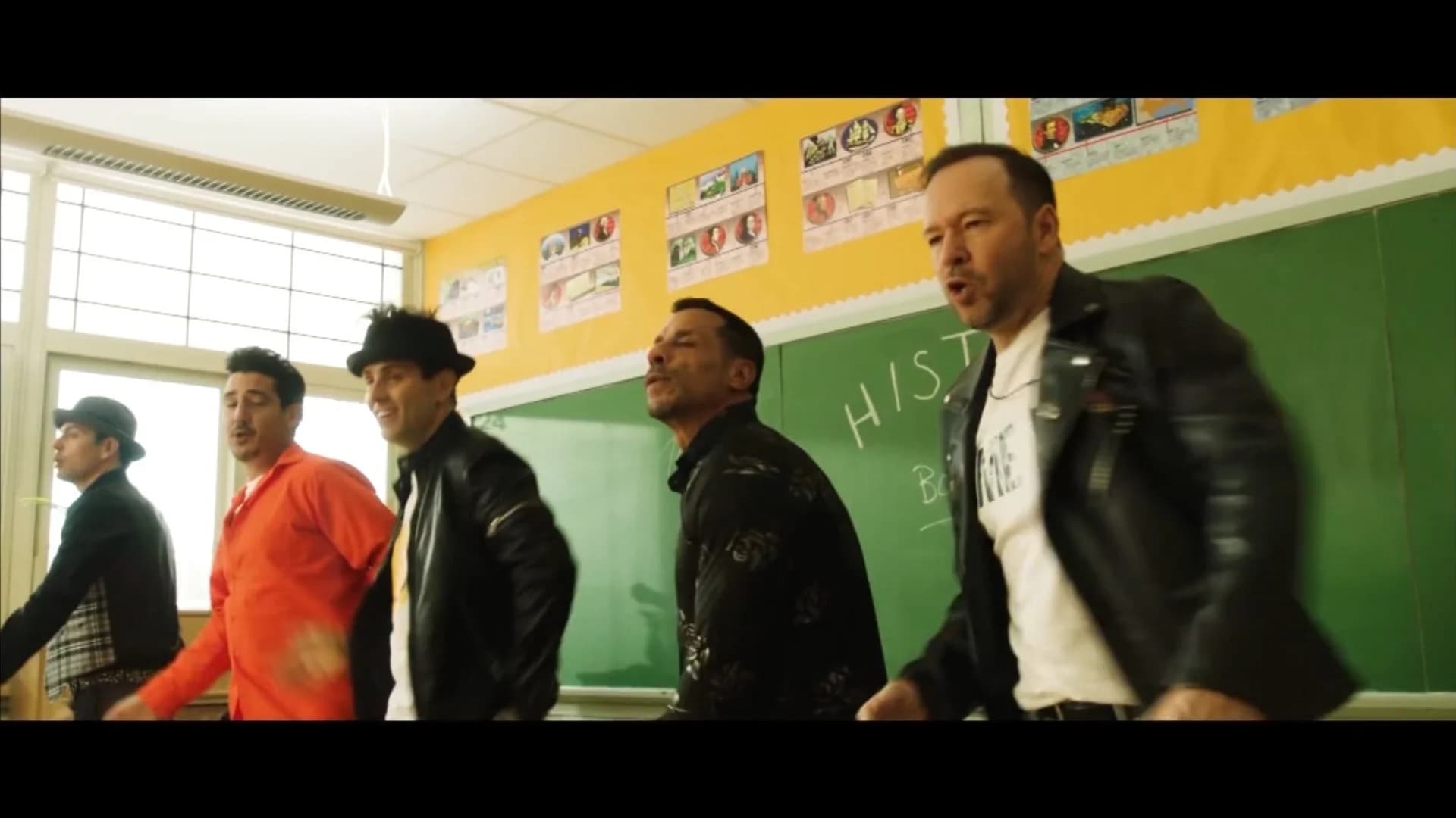 Surprise, surprise -- New Kids on the Block video filmed at New Jersey high school