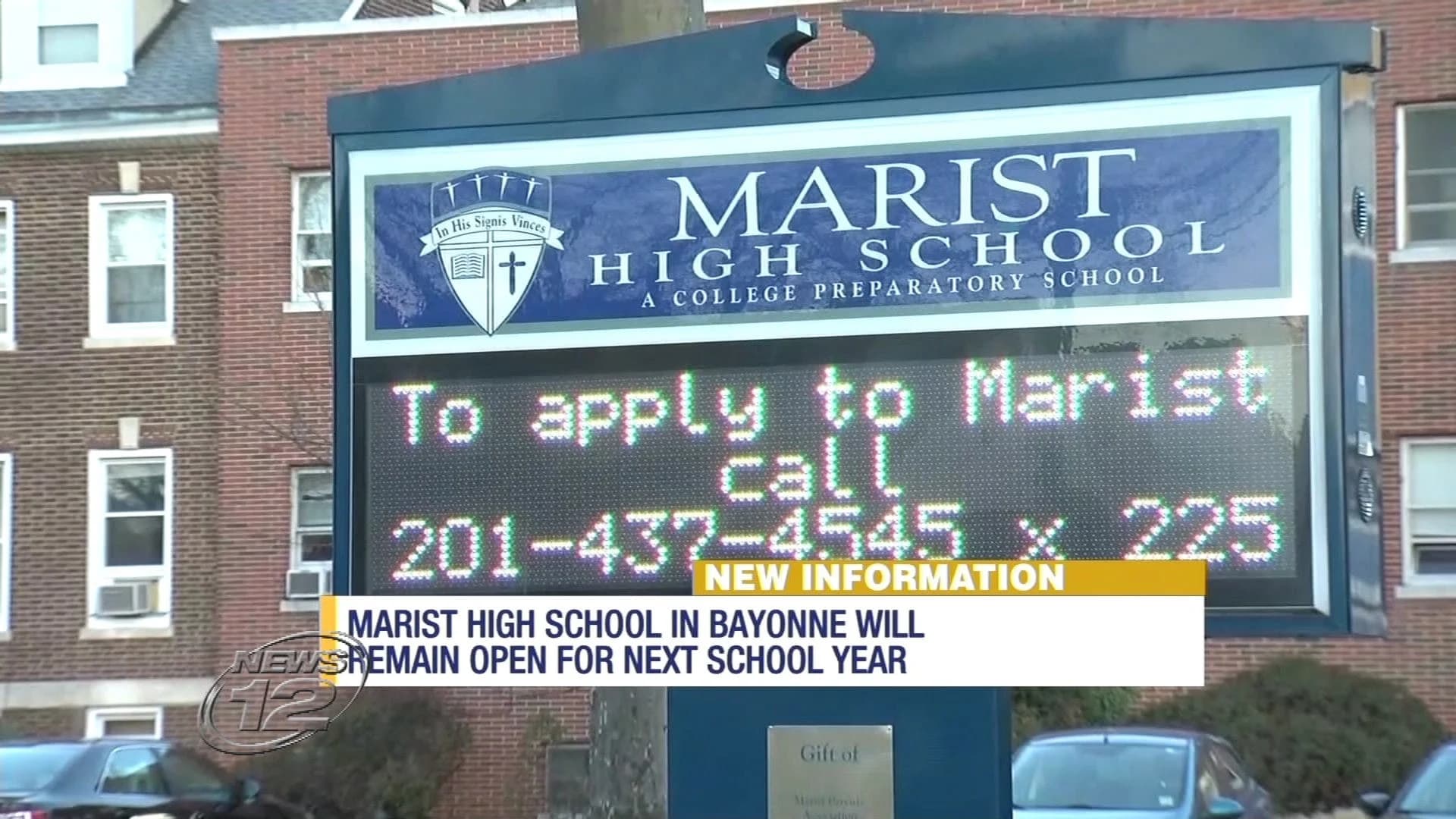 Fundraising efforts help save Marist High School from closure