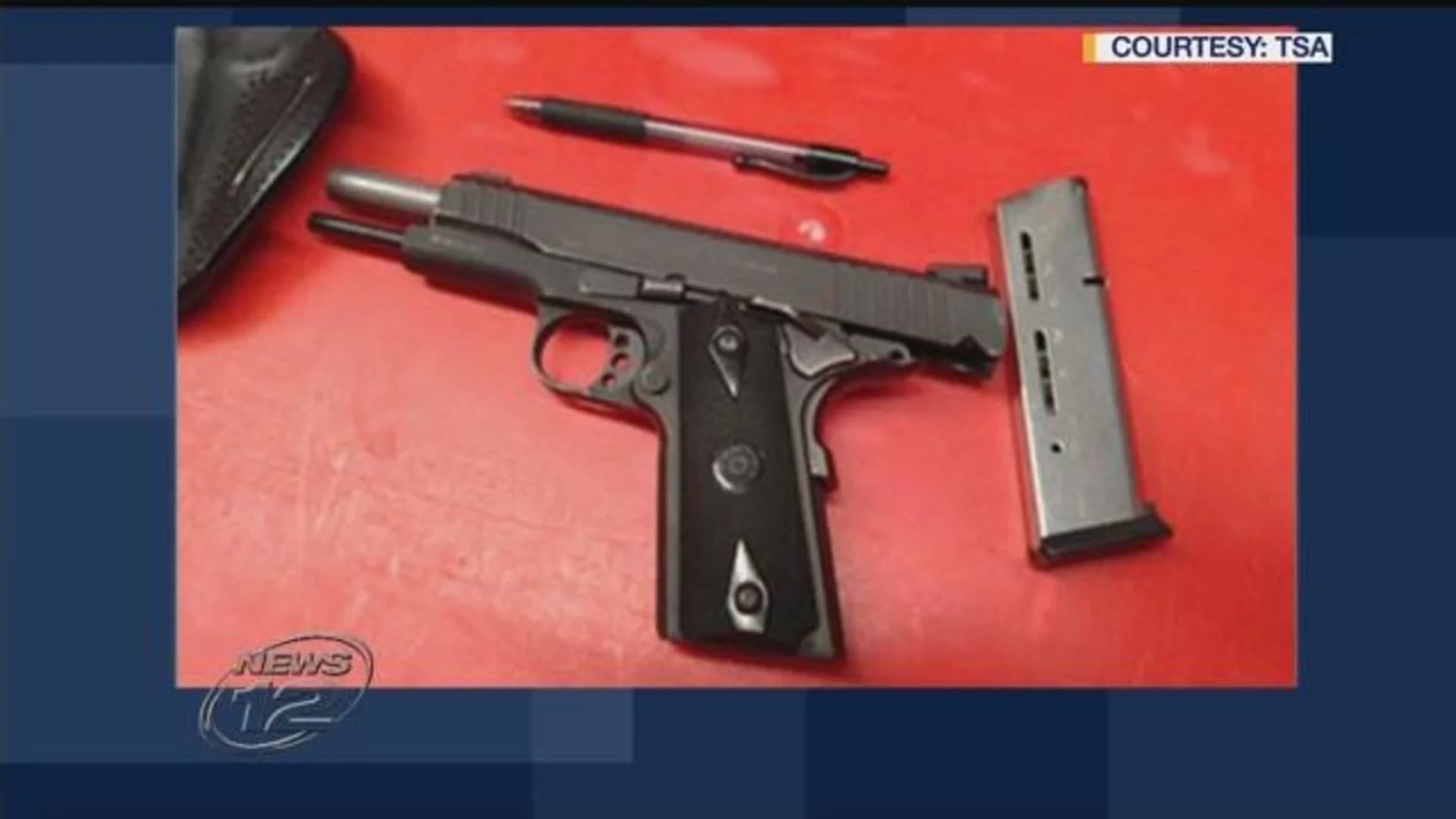 Competitive shooter charged after gun found in luggage at Newark Liberty