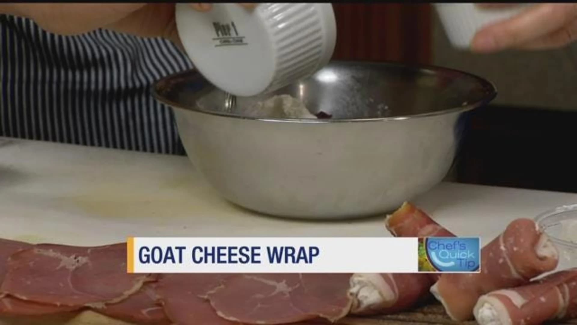 Chef's Quick Tip: Goat Cheese Wraps