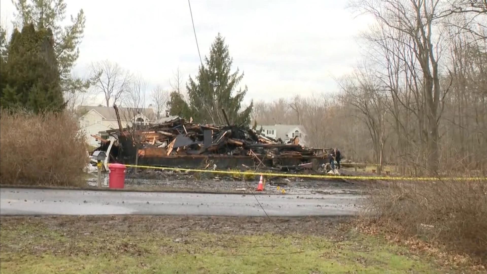 Fire destroys family's newly renovated home in Old Tappan