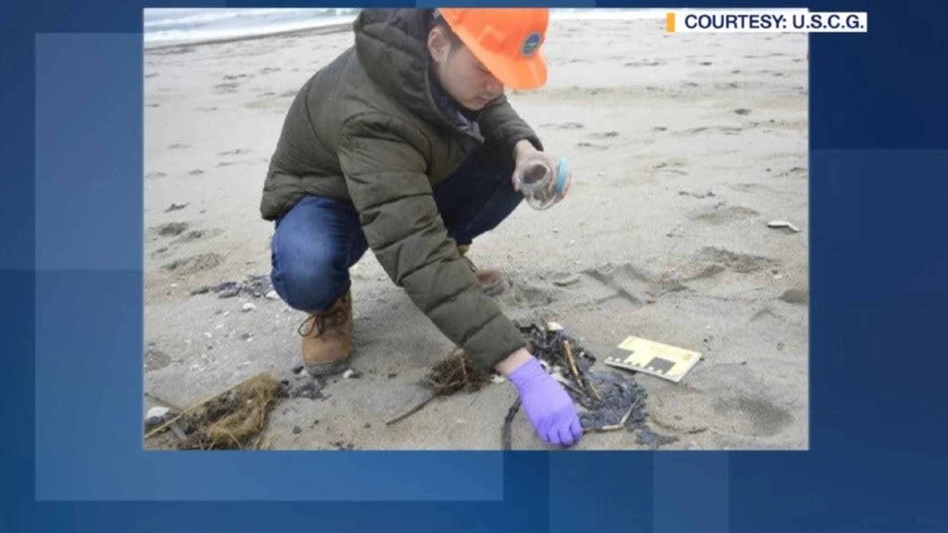 Beware beach goers -- Coast Guard warns of tar balls washing onto Jersey Shore