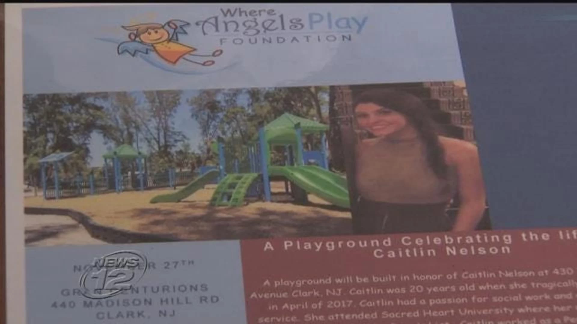 Charity hockey game held to build park to honor woman who died