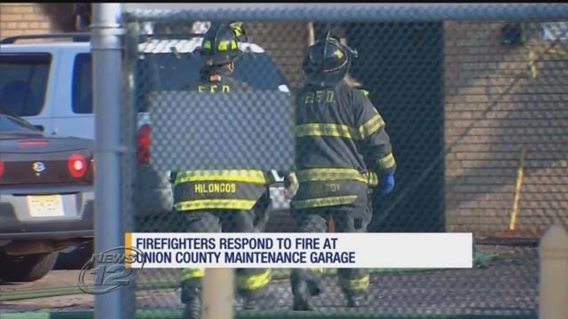 Firefighters control blaze in Elizabeth maintenance garage