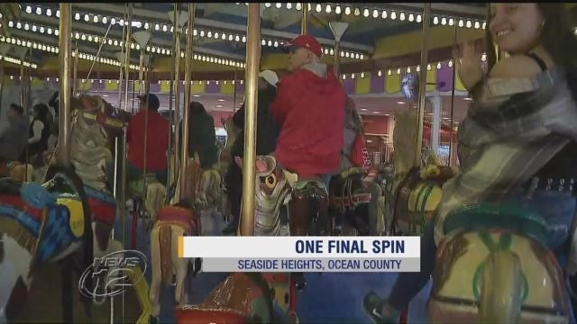 One last spin: Iconic Casino Pier Carousel takes final ride