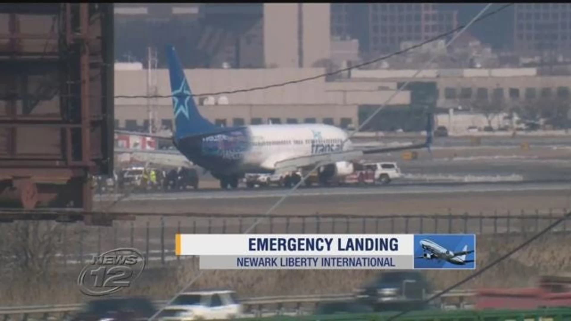 Officials: No fire found aboard flight that made emergency landing at Newark