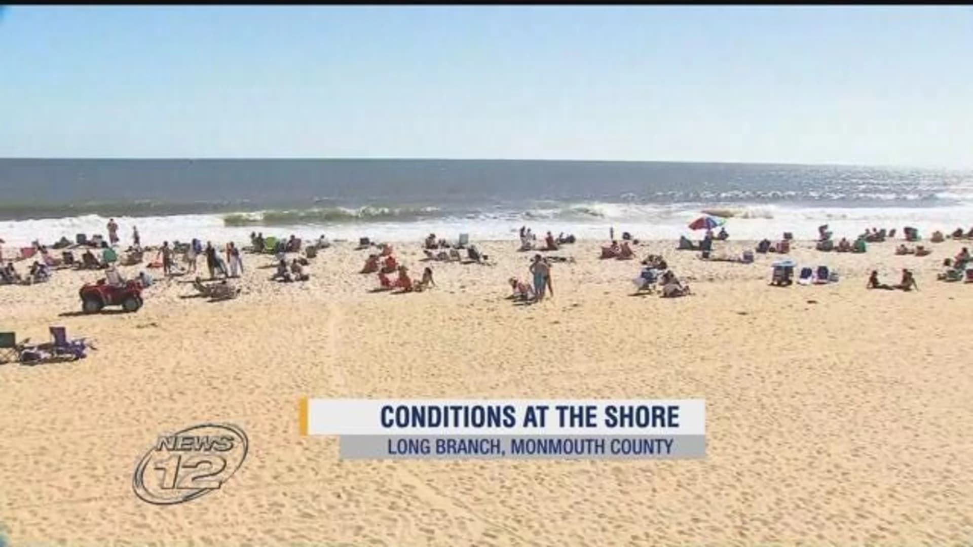 Beachgoers warned to stay out of water as warm temps draw crowds