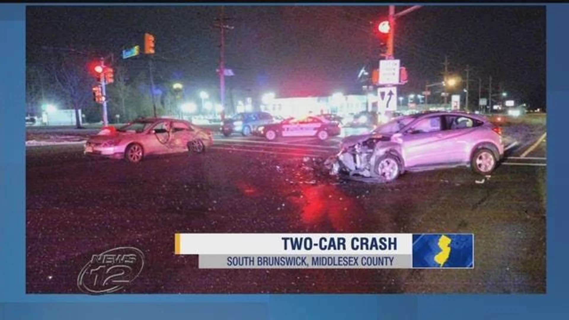 Officials: 2 seriously hurt in South Brunswick crash