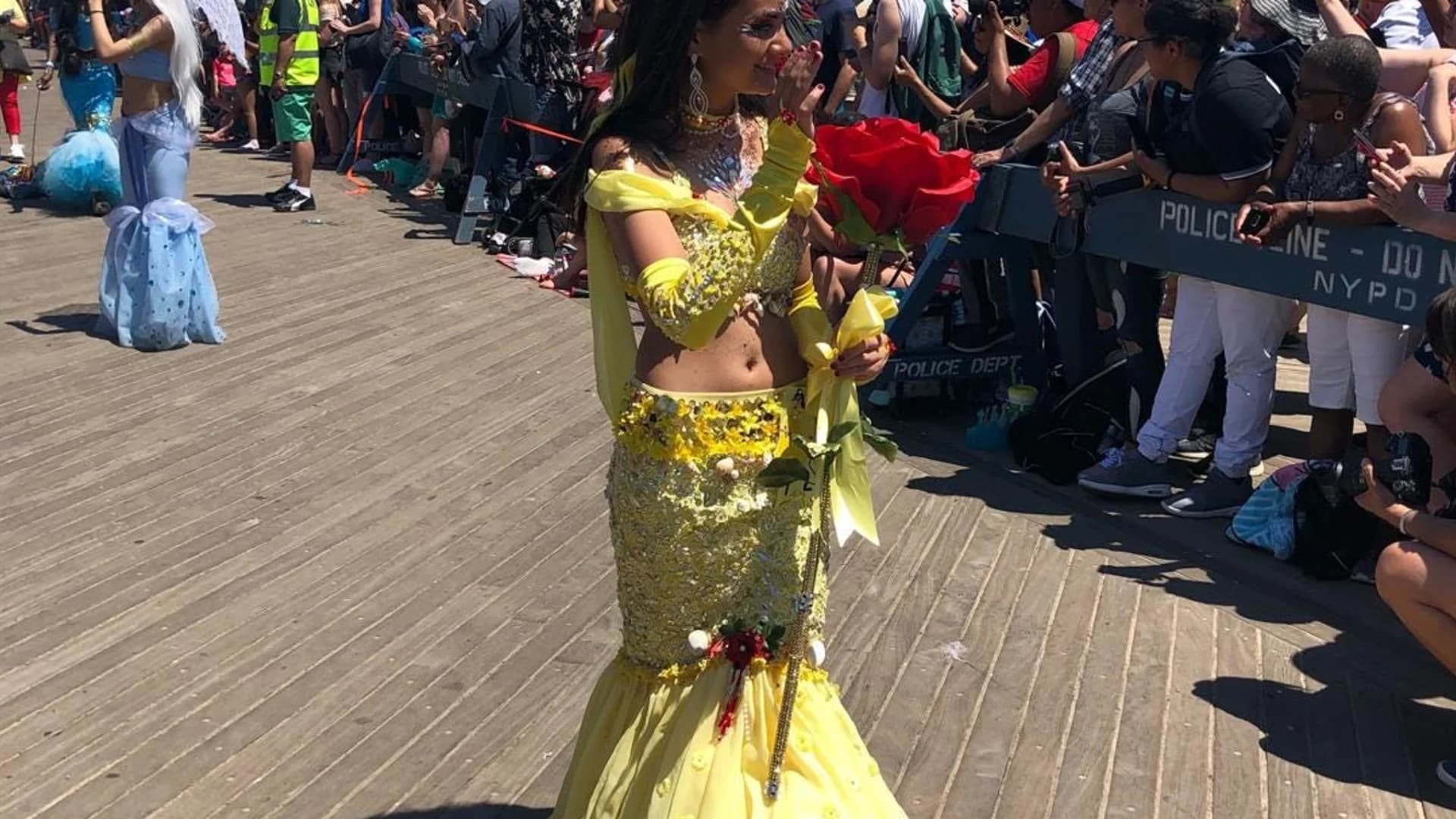 Crowds in colorful costumes turn out for 2018 Mermaid Parade