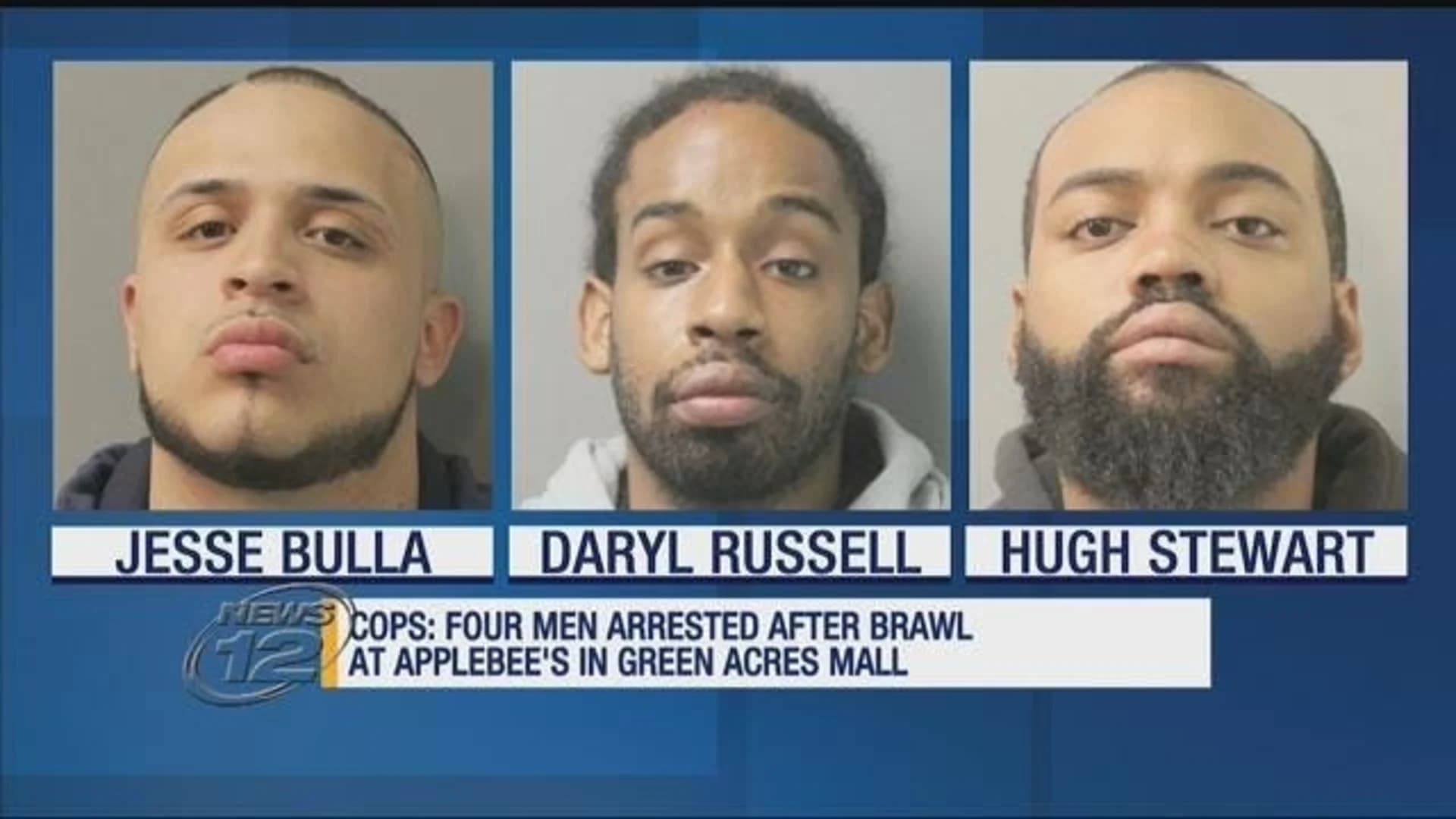 Police: 4 men arrested in knife fight at Green Acres Mall Applebee's