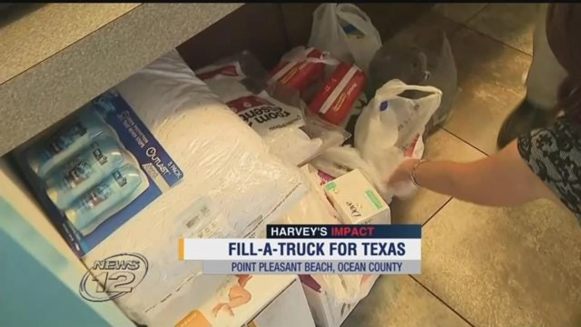 Jersey Shore drive pitches in to help Harvey victims