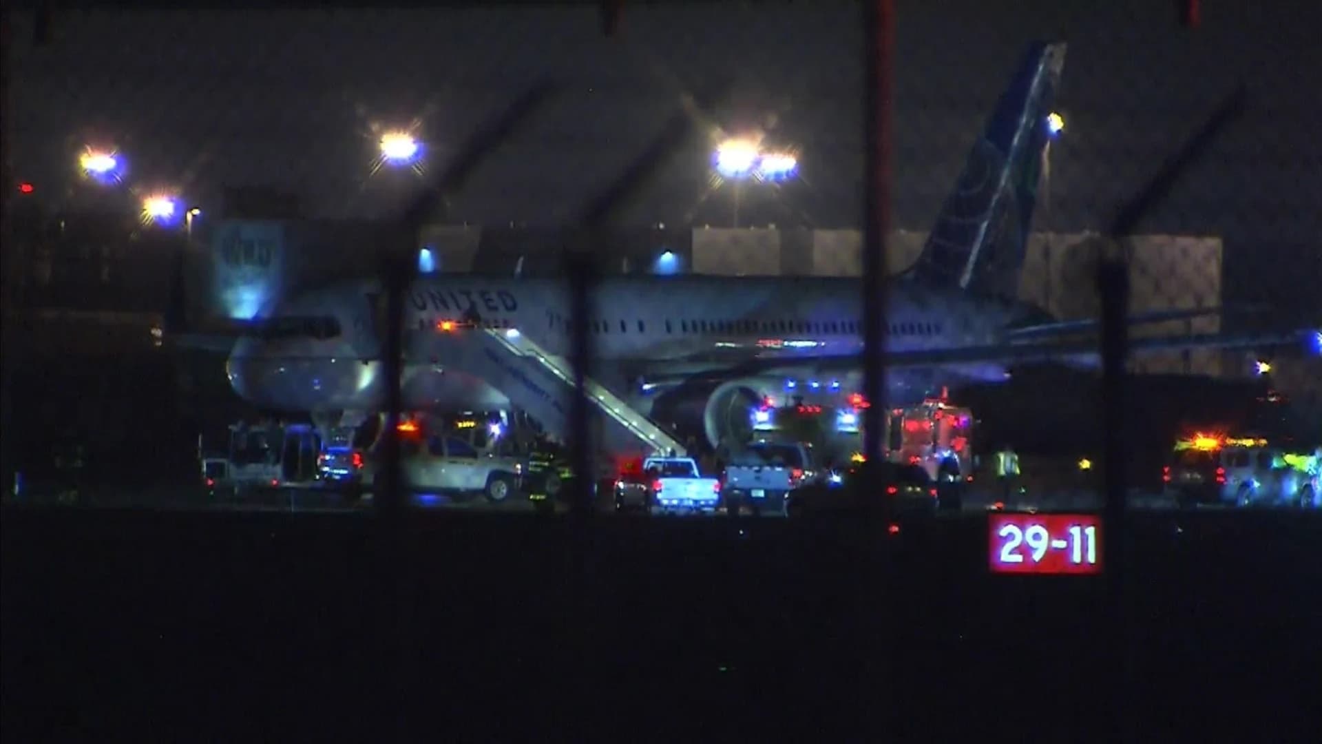 Newark Liberty Airport reopens after engine fire forces evacuation