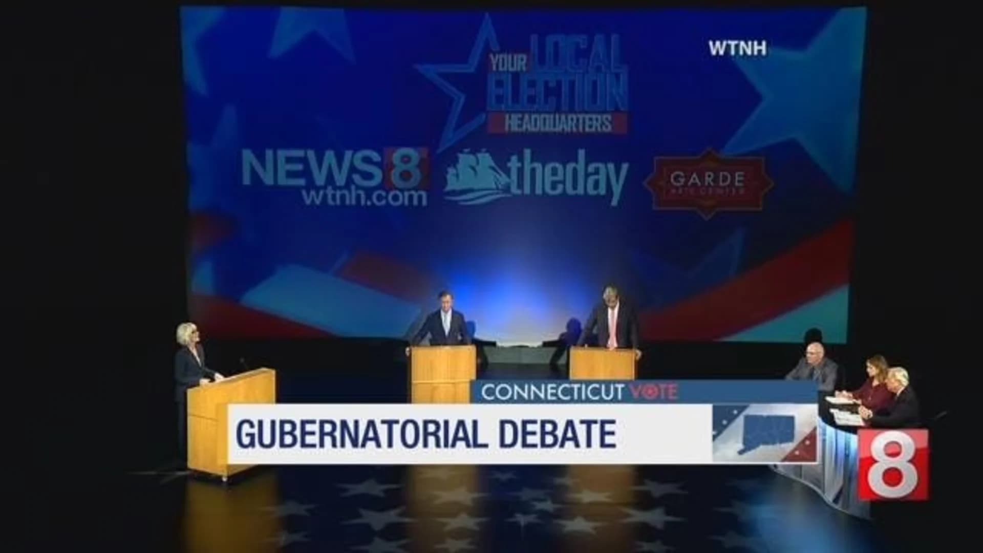 Gubernatorial candidates square off in first debate