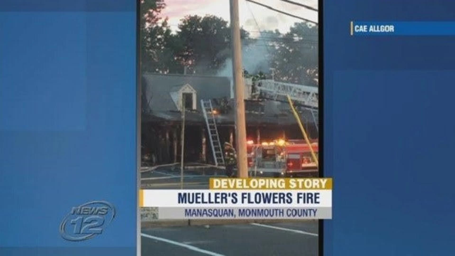 Fire destroys nearly 90-year-old business in Monmouth County