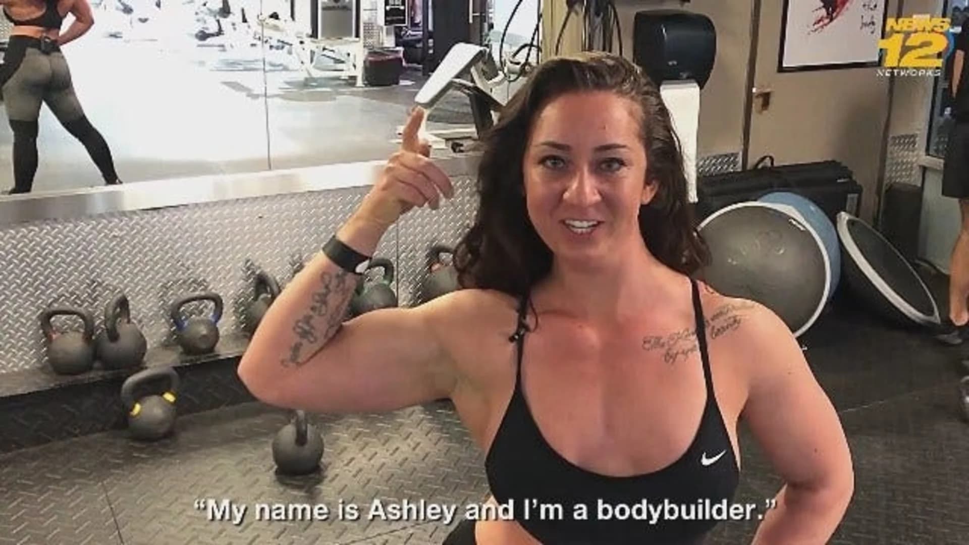 Woman overcomes disease to become a bodybuilder