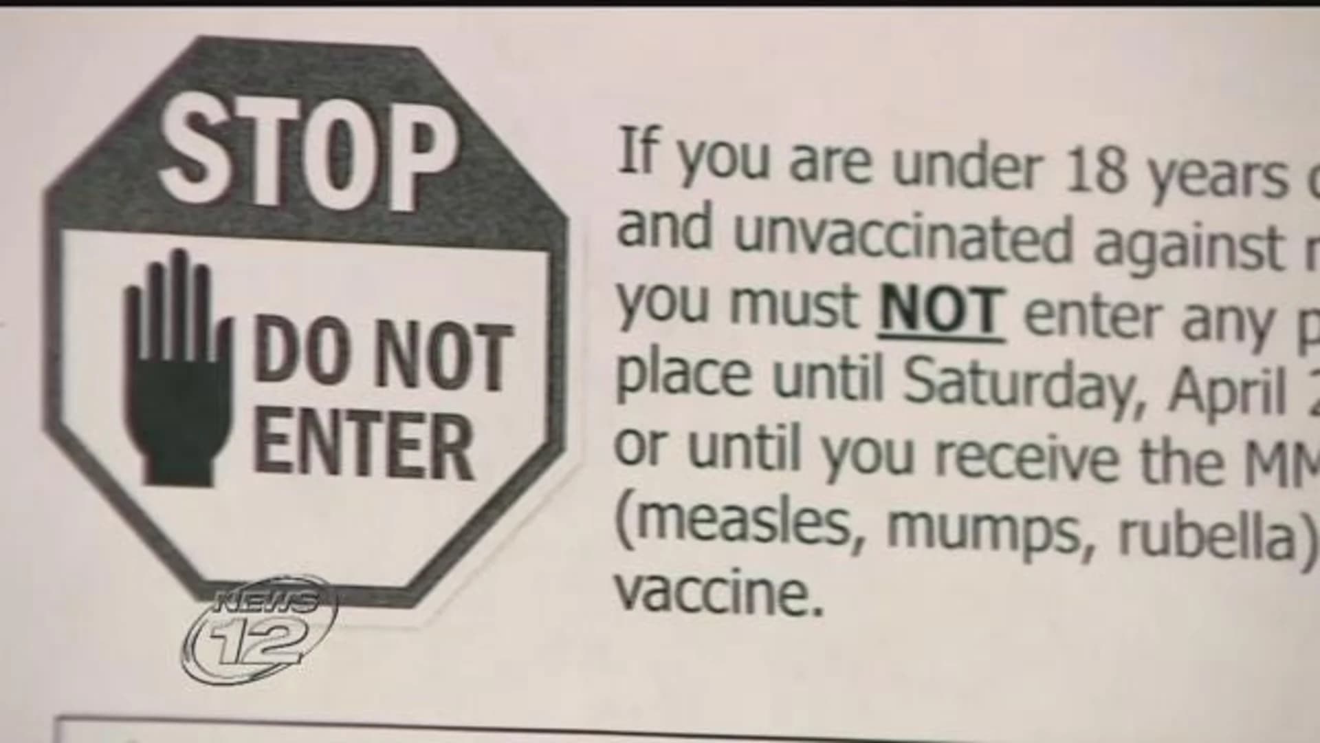 Northeastern NJ on alert amid measles outbreak in New York