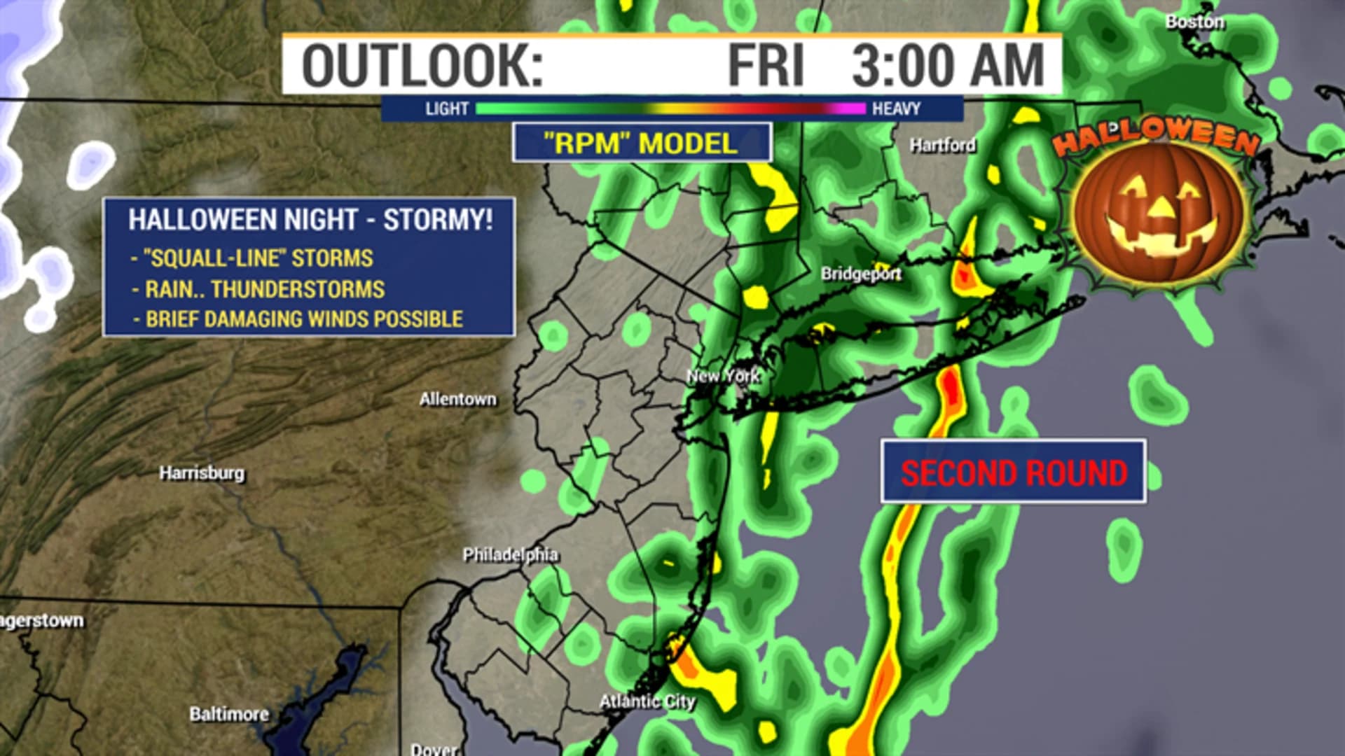 Storms expected to bring damaging winds, heavy rain to New Jersey