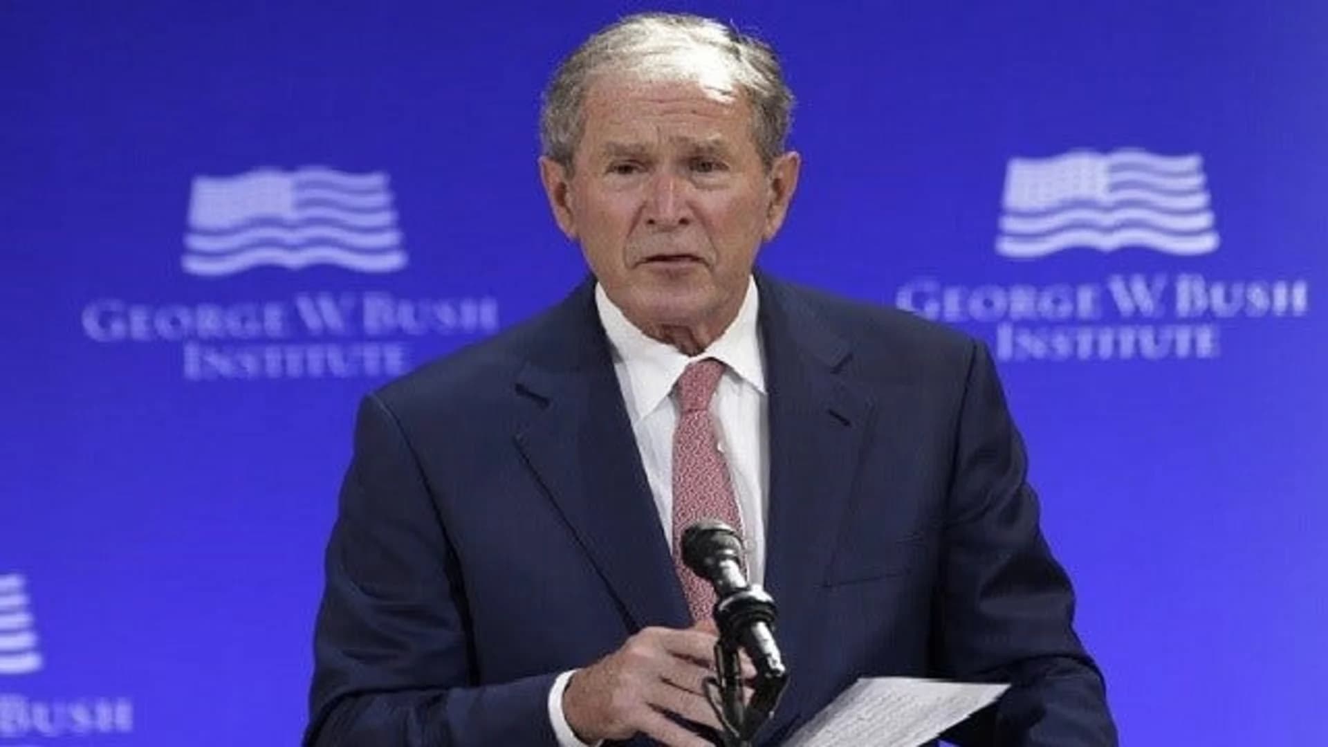 George W. Bush says Russia meddled in 2016 US election