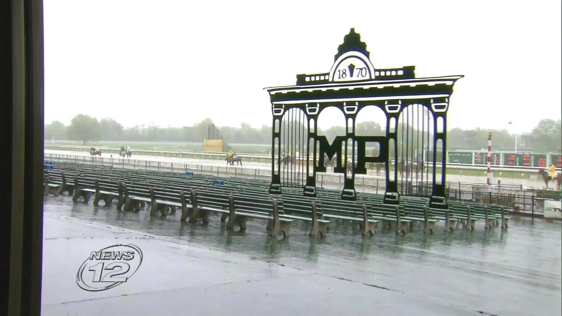 Saturday soaker doesn't stop Monmouth Park races