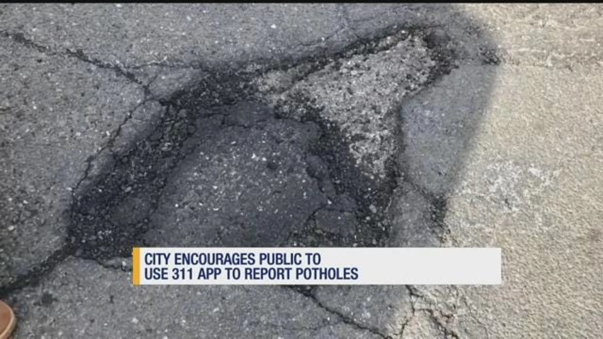 Bridgeport officials ask public to report potholes using app